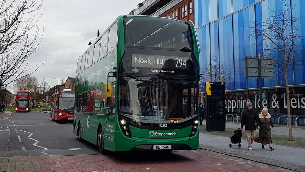 Romford, Western Road Stagecoach's 10301 on the 294 to Noa… Flickr