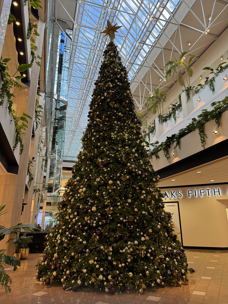 Christmas tree at Canal Place, canal Street, New Orleans Flickr