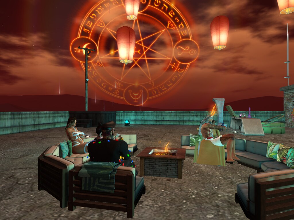 Red Skies Visit this location at Kismet In in Second Life Kismet In