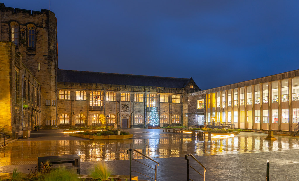 BANGOR UNIVERSITY LIBRARY, DECEMBER 2023 (1) Bangor Univer… Flickr