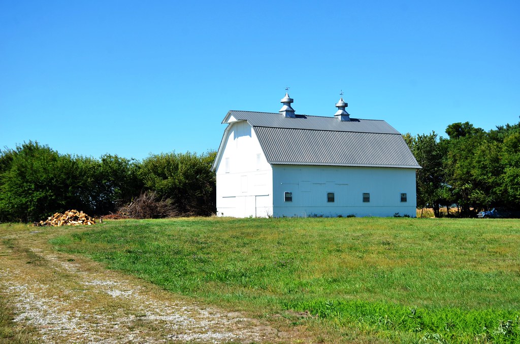 Indiana, Clinton County The barn was located just south of… Flickr