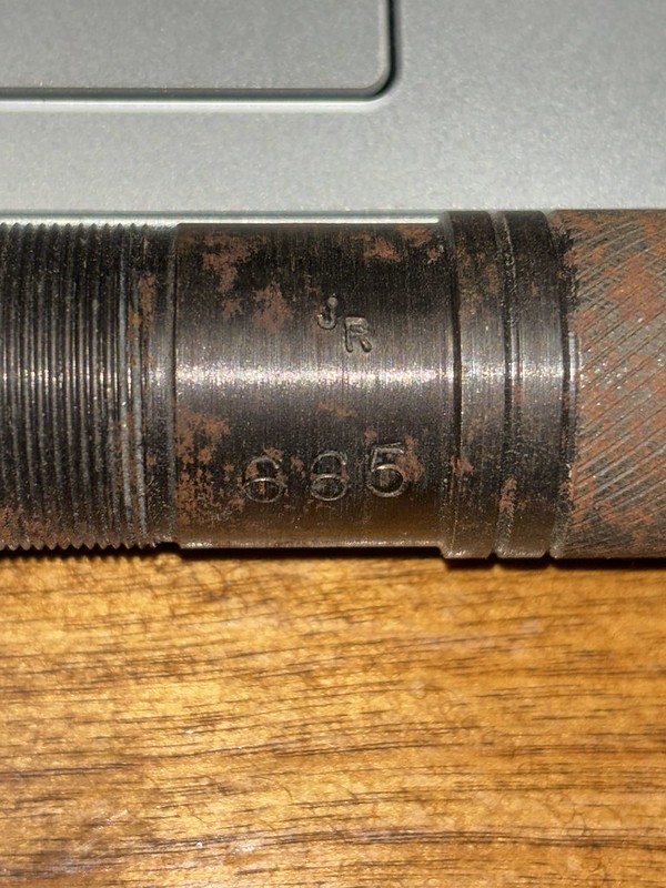 Choke tube identification helpmarked JR