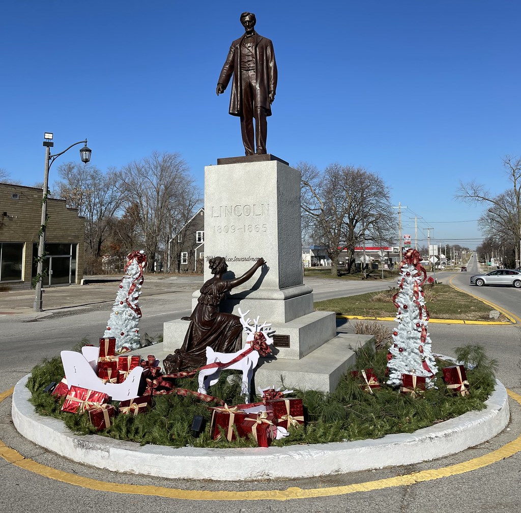 Abraham Lincoln Monument (Bunker Hill, Illinois) Bunker Hi… Flickr