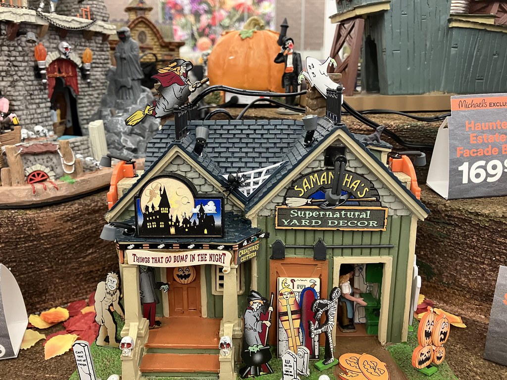 2023 08 07 Halloween Village Michaels 11 Blake Handley Flickr