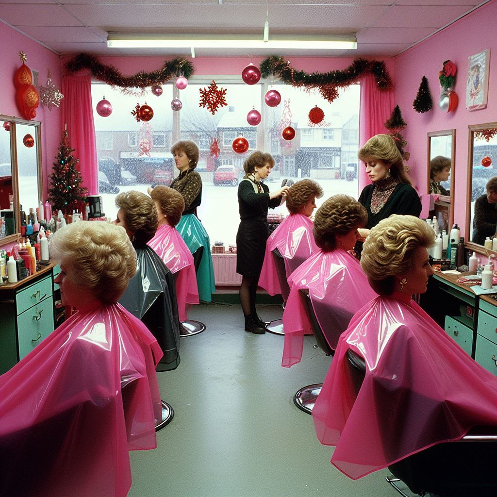 Christmas at the Salon (2) All December long the salon is … Flickr