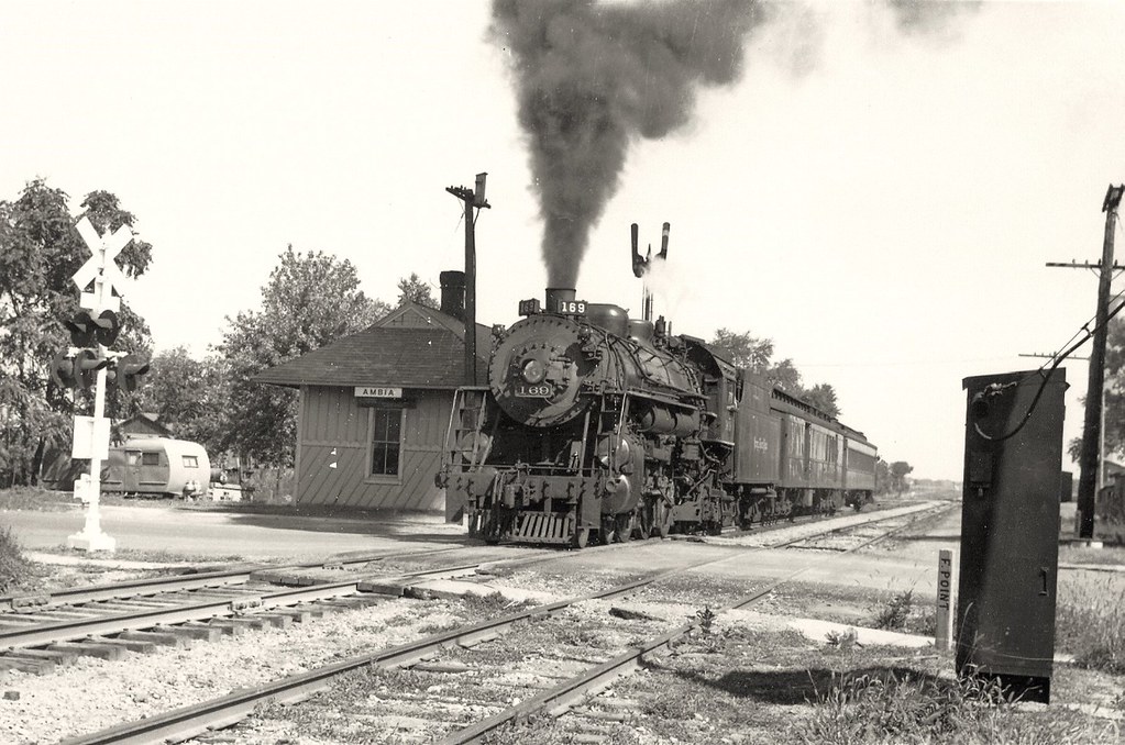 NKP at Ambia, Indiana Nickle Plate Road Brooks built class… Flickr