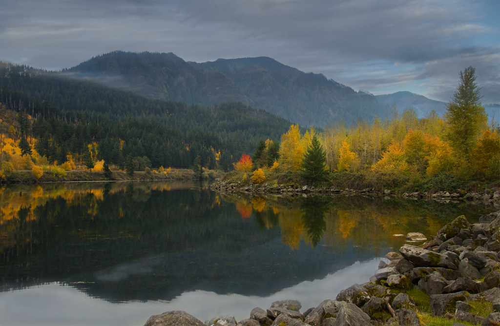 Government Cove along the Columbia River, Oregon Governmen… Flickr