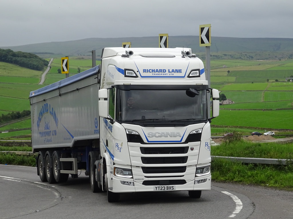 YT23BXS Richard Lane Transport LTD 58 Matt's Transport Photography