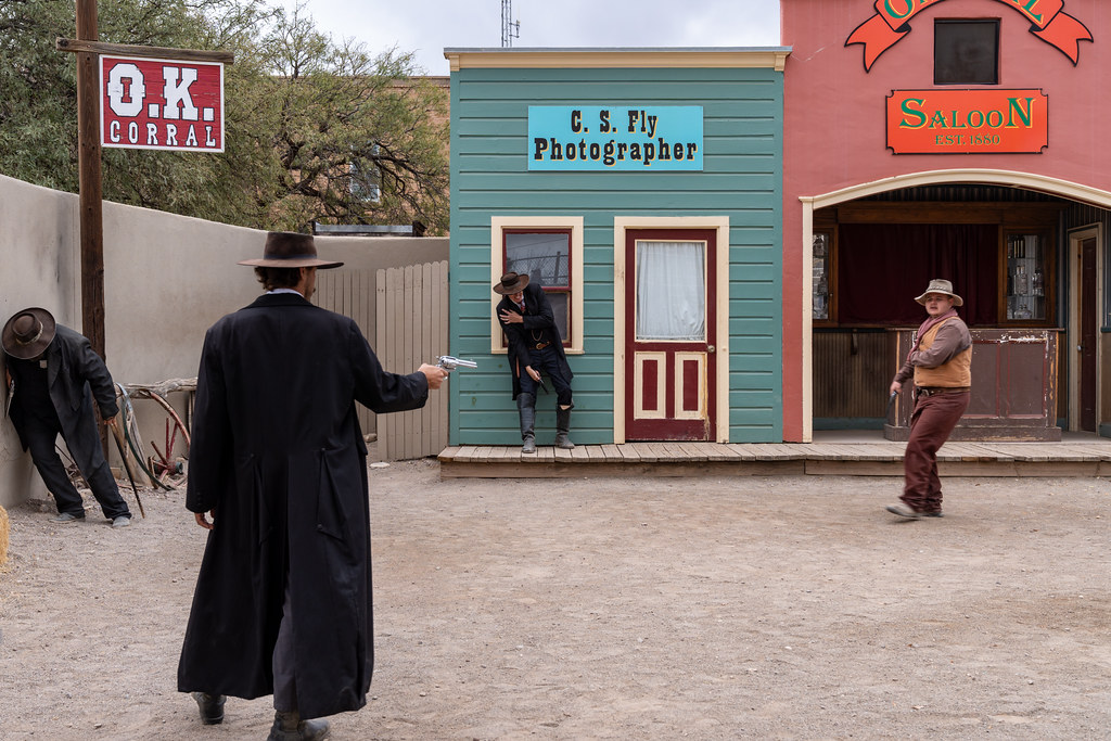 Tombstone, Arizona December 20, 2023 Reenactment at the… Flickr