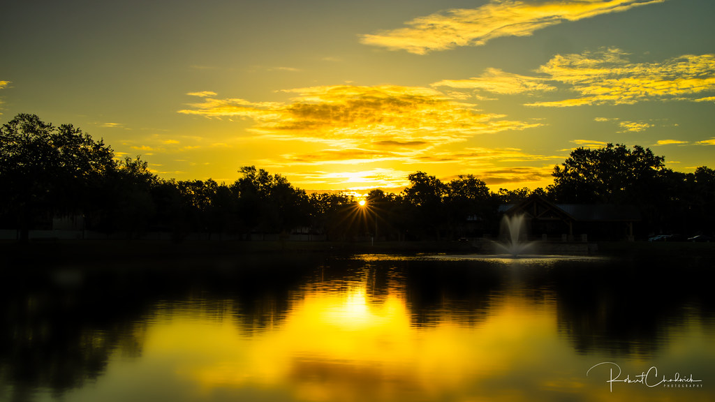 Sunrise in Winter Springs, FL I took a week vacation to Fl… Flickr