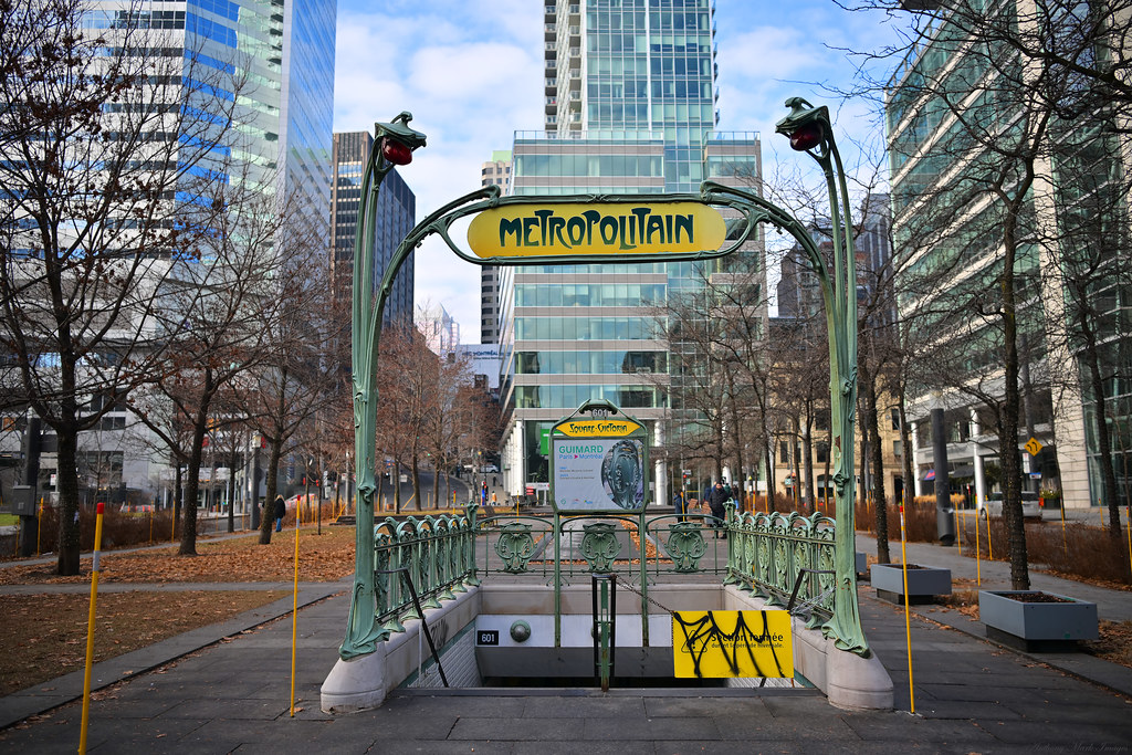 Métro de Montréal Square Victoria Subway Station. Montreal… Flickr