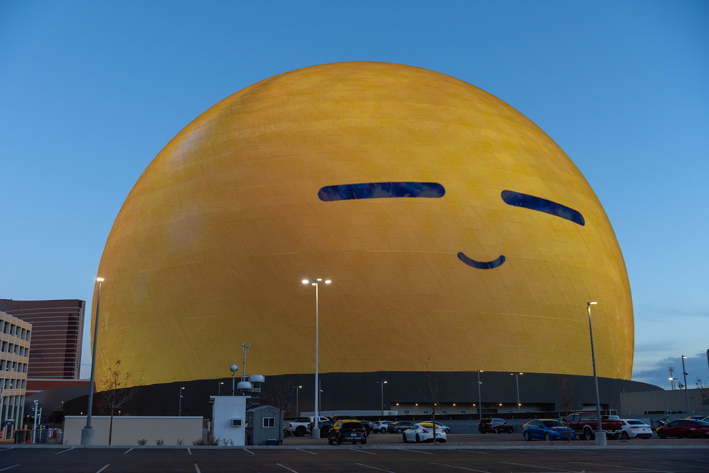 Sphere Las Vegas Emojis in the Morning December 30, 2023 … Flickr