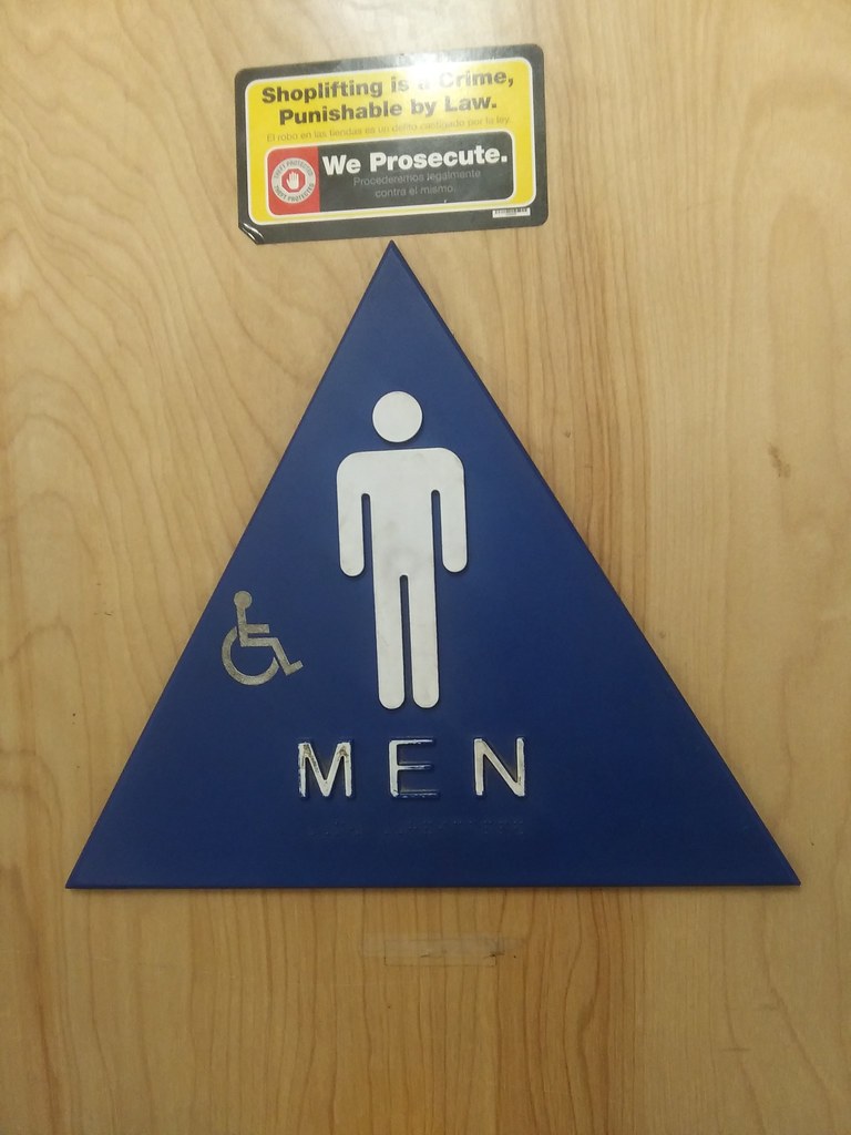 Men's Restroom Sign Home Depot in Swatara, PA Zachary Freet Flickr