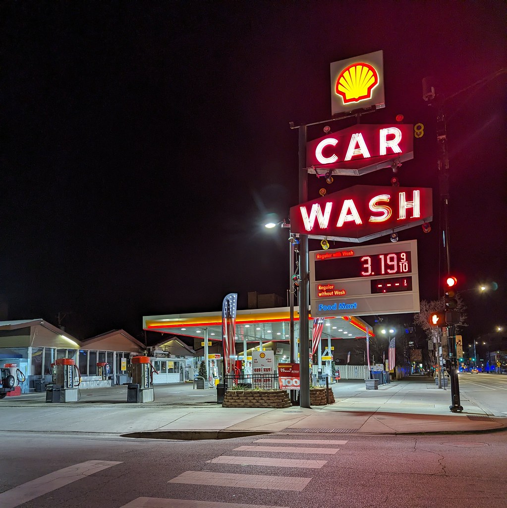 former home of National Car Wash NW corner of Broadway and… Flickr