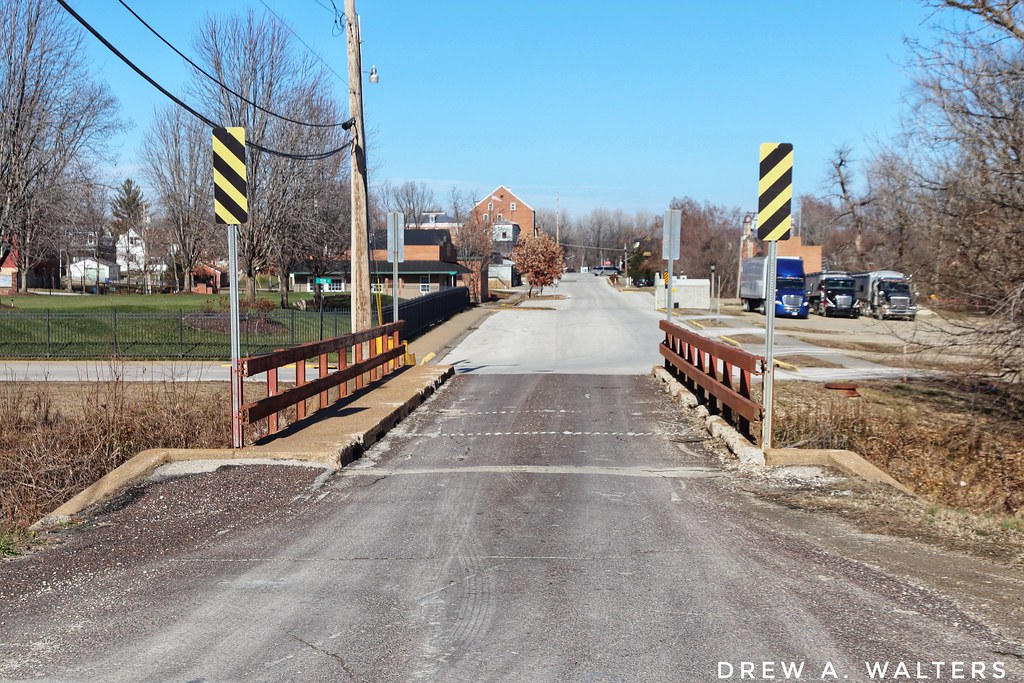 Gutenberg Street Bridge in Hermann, Missouri, December 30,… Flickr