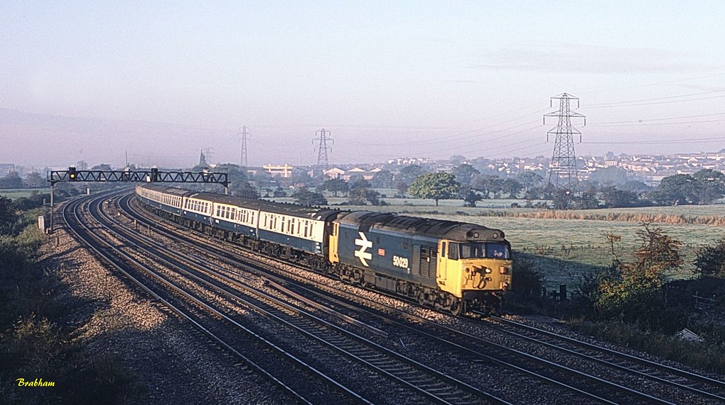 50029 Renown at Trowbridge Cardiff 27/10/1984 Peter Brab… Flickr