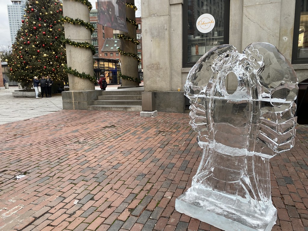 Ice Sculptures in BOSTON. Andrew Quinney Flickr