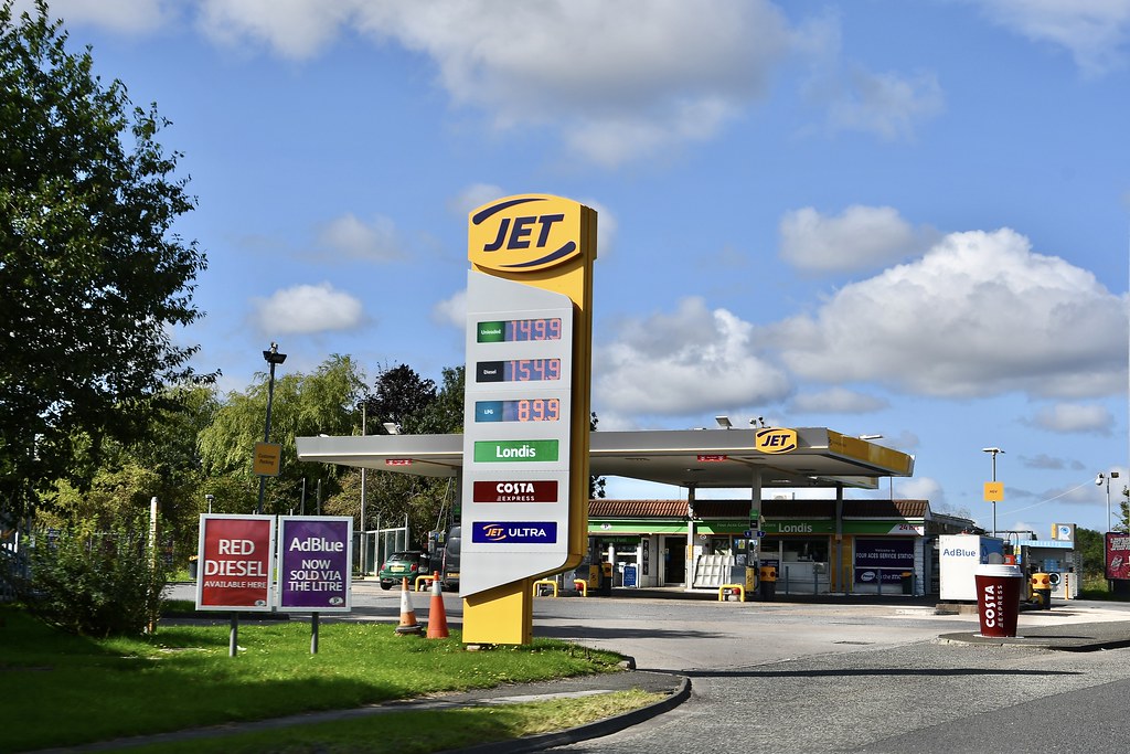 Jet, Felling Bypass Heworth Tyne & Wear 2023. EYBusman Flickr