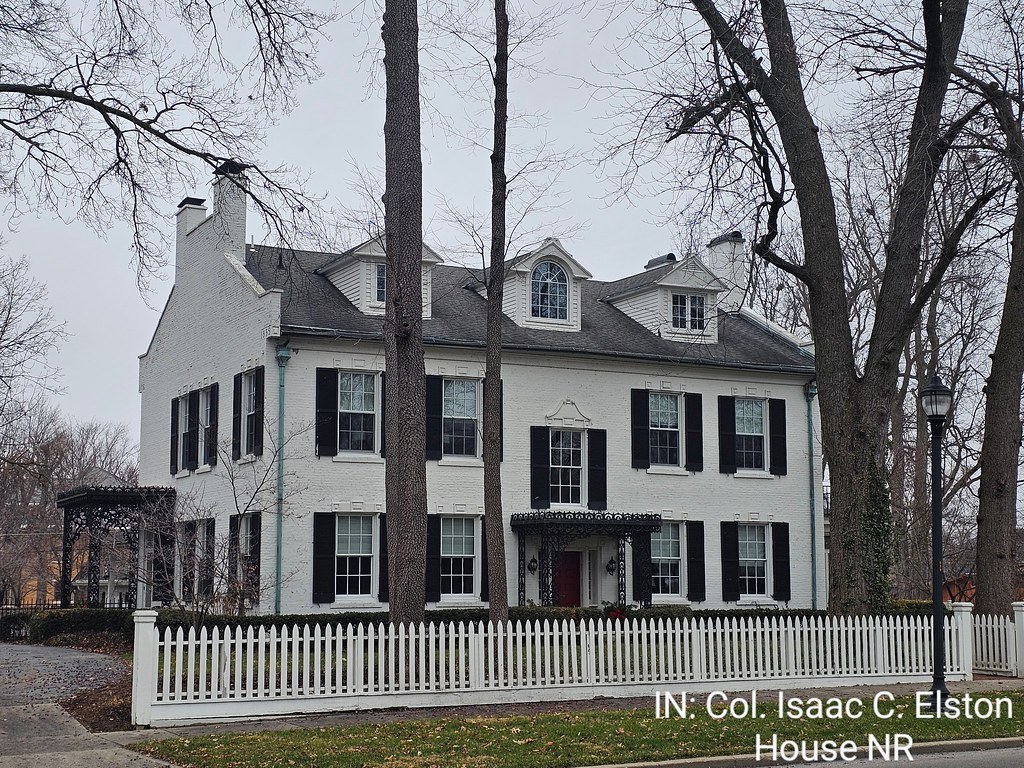 IN Col. Isaac C. Elston House NR Calvin Schubert Flickr