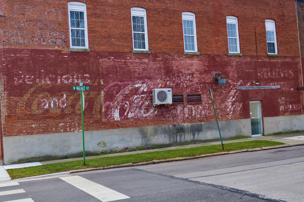 CocaCola Ghost Sign, North Baltimore, OH Faded CocaCola … Flickr