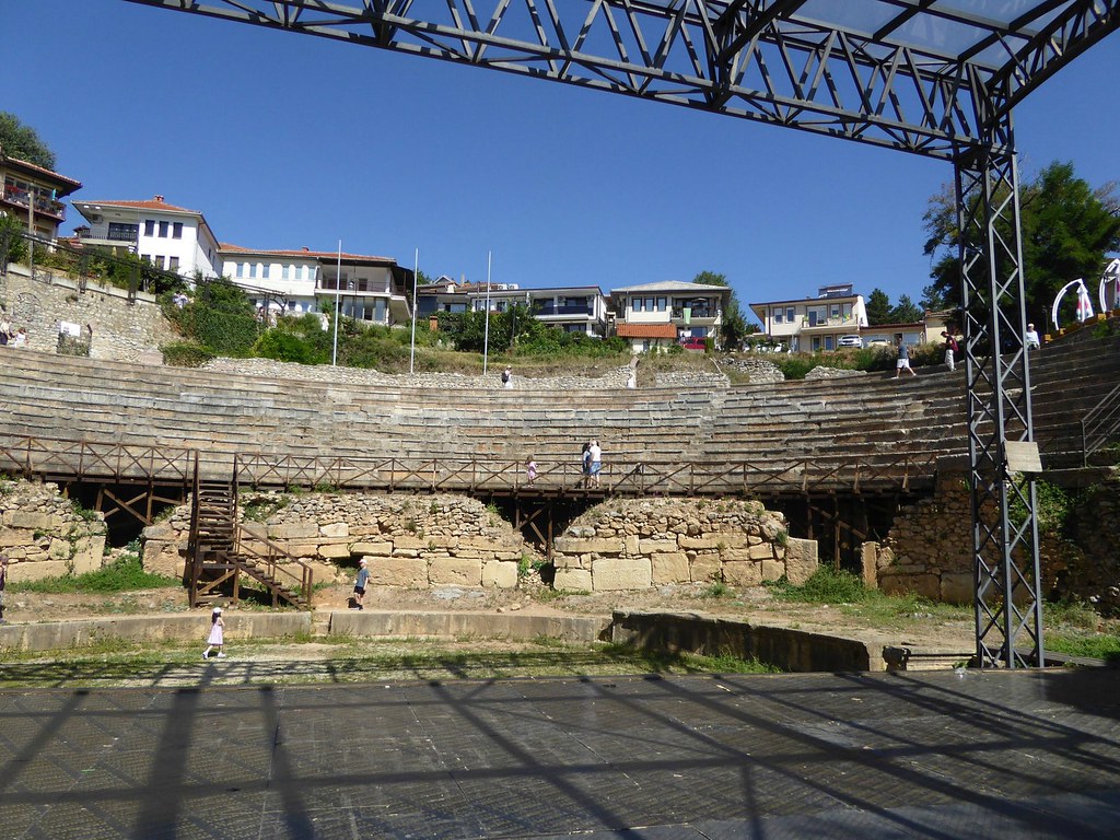Ancient theatre North Macedonia. Ohrid. Ohrid s a city in … Flickr