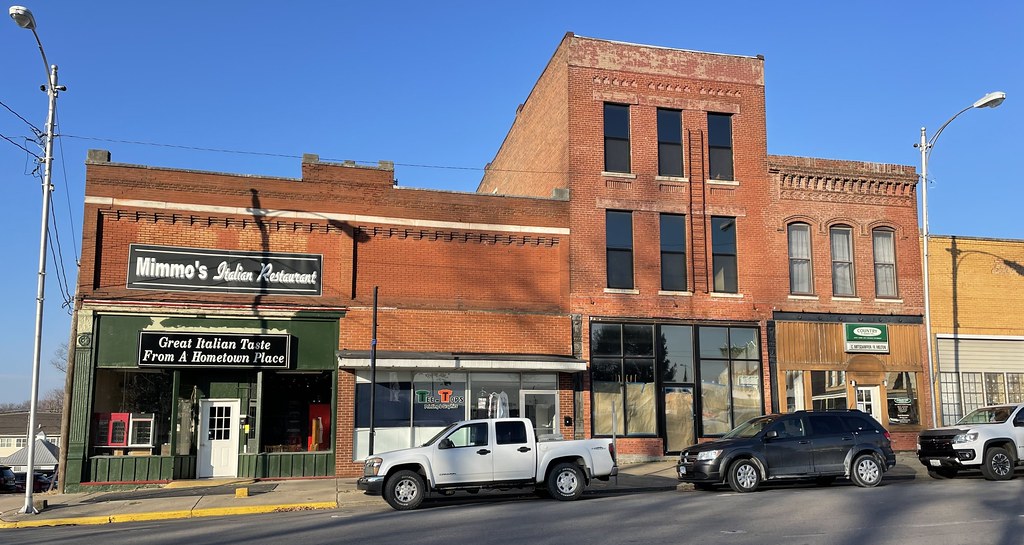Commercial Storefront Block (McLeansboro, Illinois) Flickr
