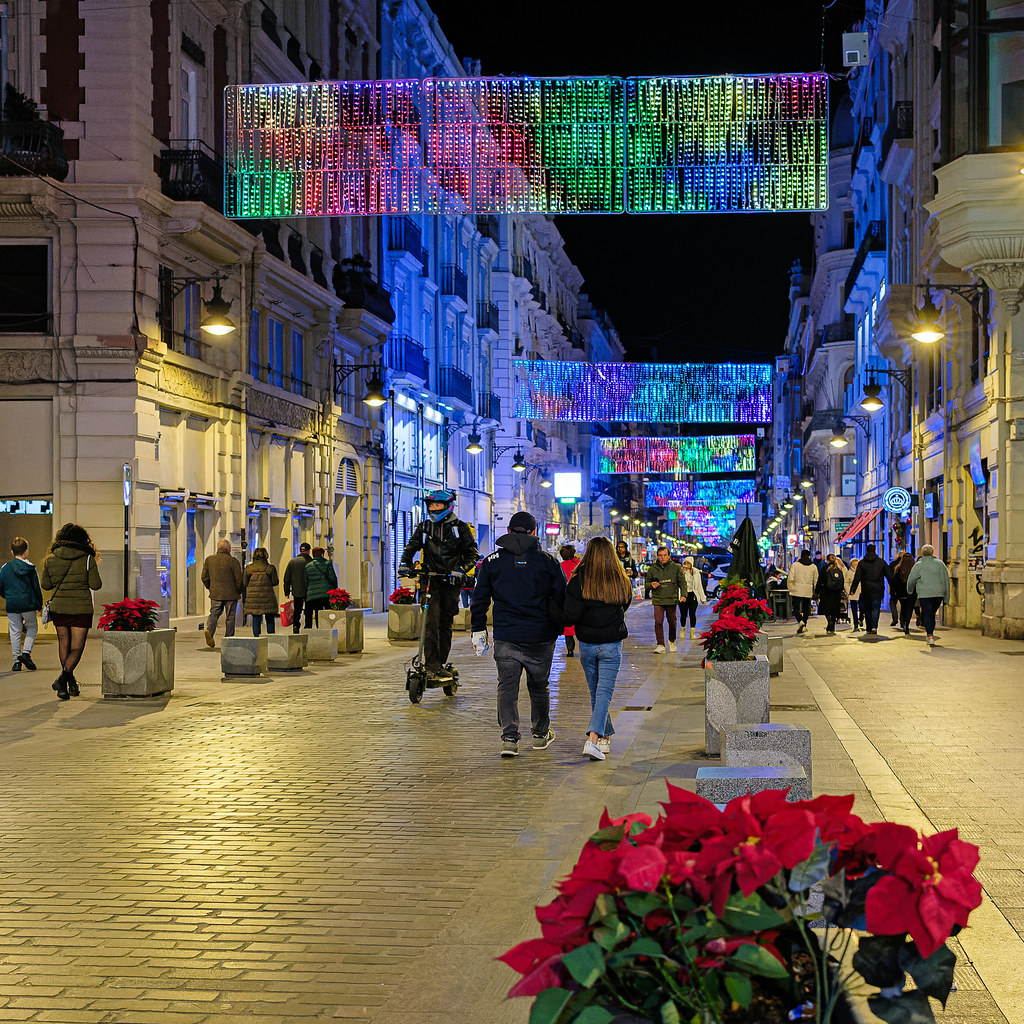 The Christmas Lights (Valencia) (High ISO) Fujifilm X100V … Flickr