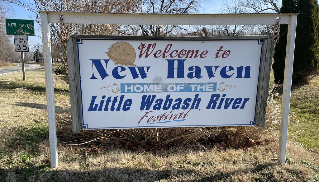 to New Haven Sign (New Haven, Illinois) New Haven,… Flickr