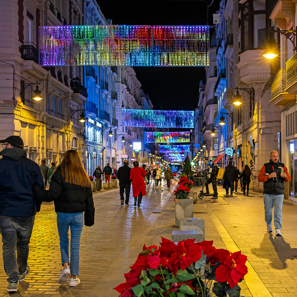 Christmas Lights (Valencia) (High ISO) Fujifilm X100V Flickr