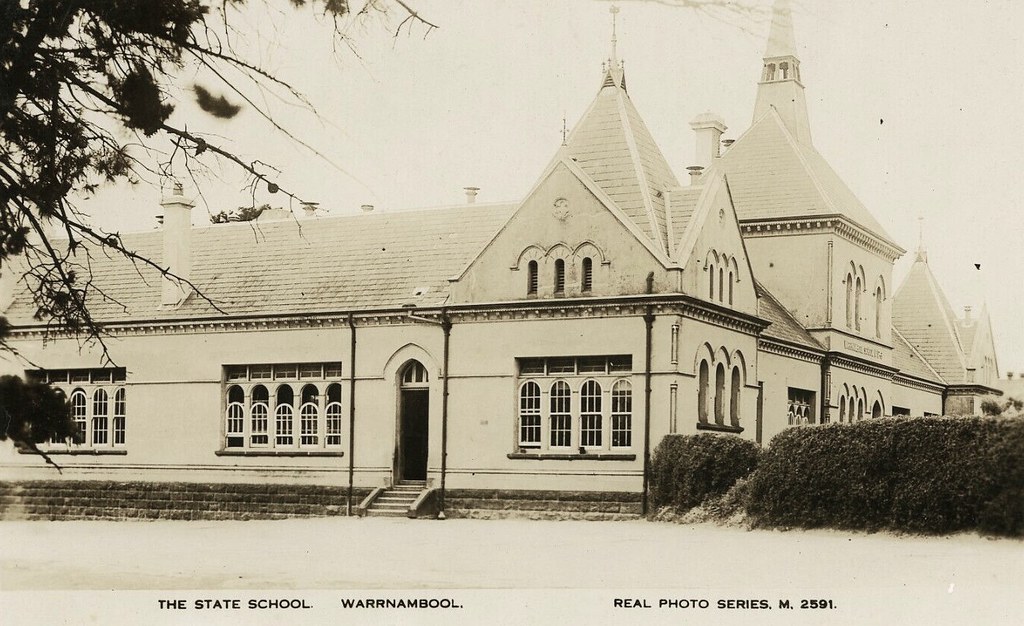 State School at Warrnambool, Victoria circa 1940s Flickr