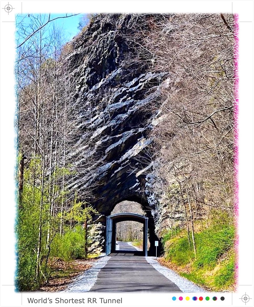 World’s Shortest RR Tunnel Bee Rock Tunnel. according to R… Flickr