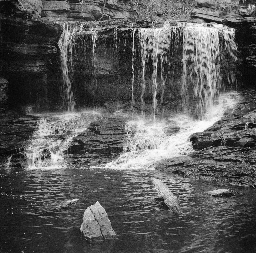 Winter falls On my way home yesterday, I stopped to finish… Flickr