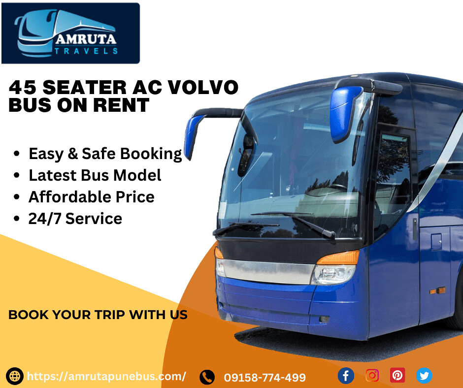 Explore Pune in Style with 45 Seater Volvo Bus Rentals (Pu… Flickr