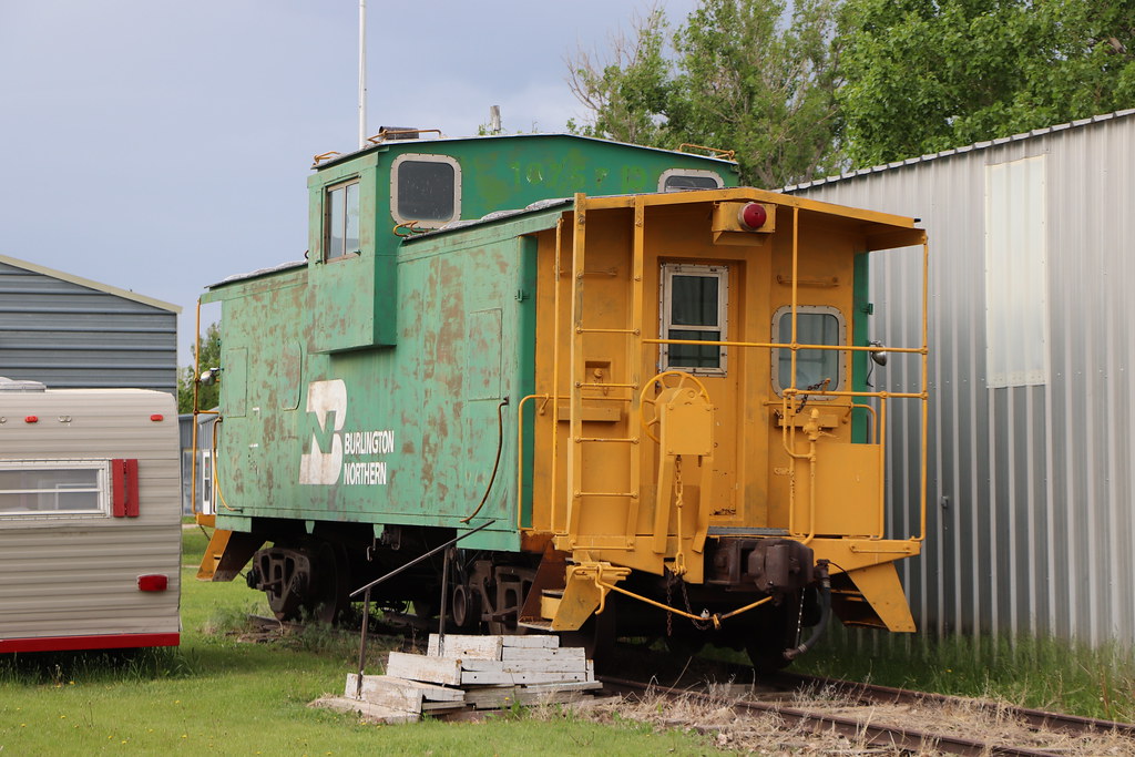Bird City, Kansas BN 10757 Caboose at the Bird City Antiqu… Flickr