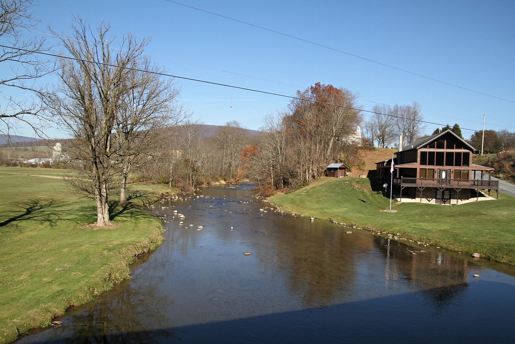 View from Halls Mill Covered Bridge Hopewell Township, Pen… Flickr