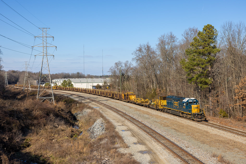 W34008 CSXT 8801 North at N.E. Bellwood, VA rivannarailfan Flickr