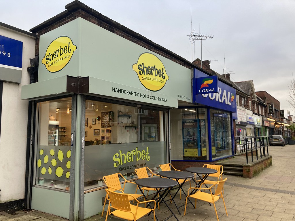 Sherbet Coffee Shop, 5 Flixton Rd, Urmston ex Kobella B… Anthony