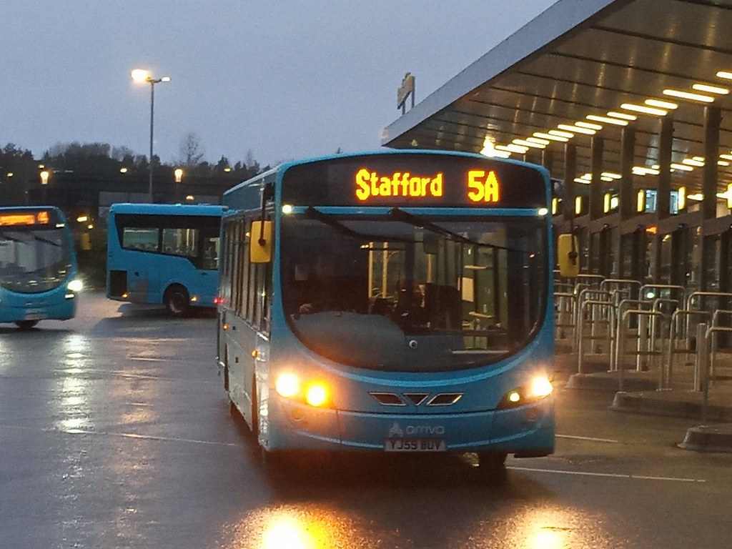 Early Morning on 2nd Jan 2024 at Telford Bus Station Flickr