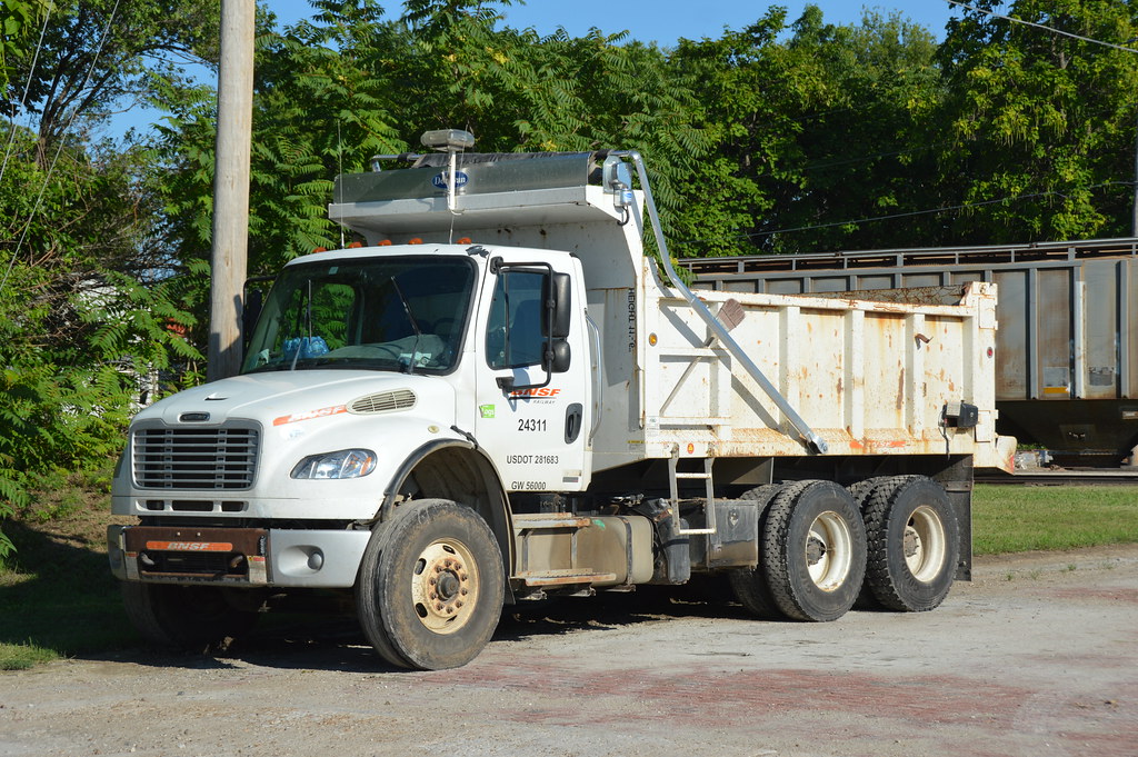 BNSF MOW Dump Truck , Wellington Kansas Mike Roth Flickr