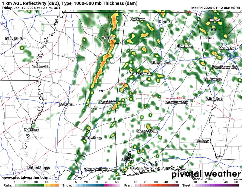 Severe storms possible today, then wintry weather possible next week