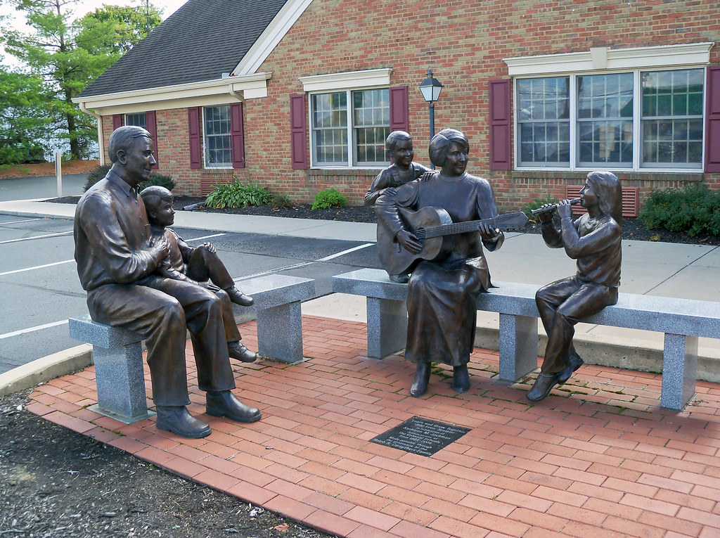 OH Hamilton Bench Sculpture 2 Bench sculpture in Hamilto… Flickr