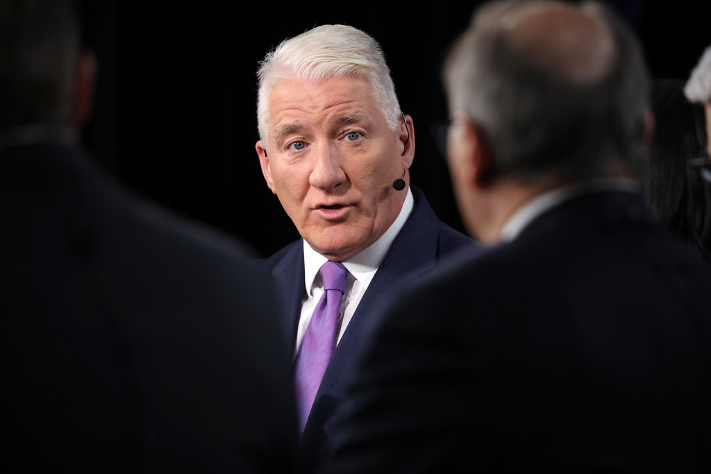 John King John King speaking in the spin room following th… Flickr