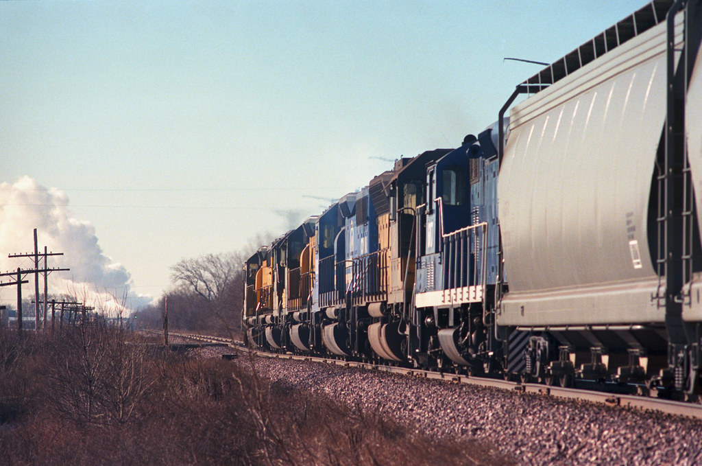 Chicago & North Western Kenosha County, WI C&NW train GB… Flickr