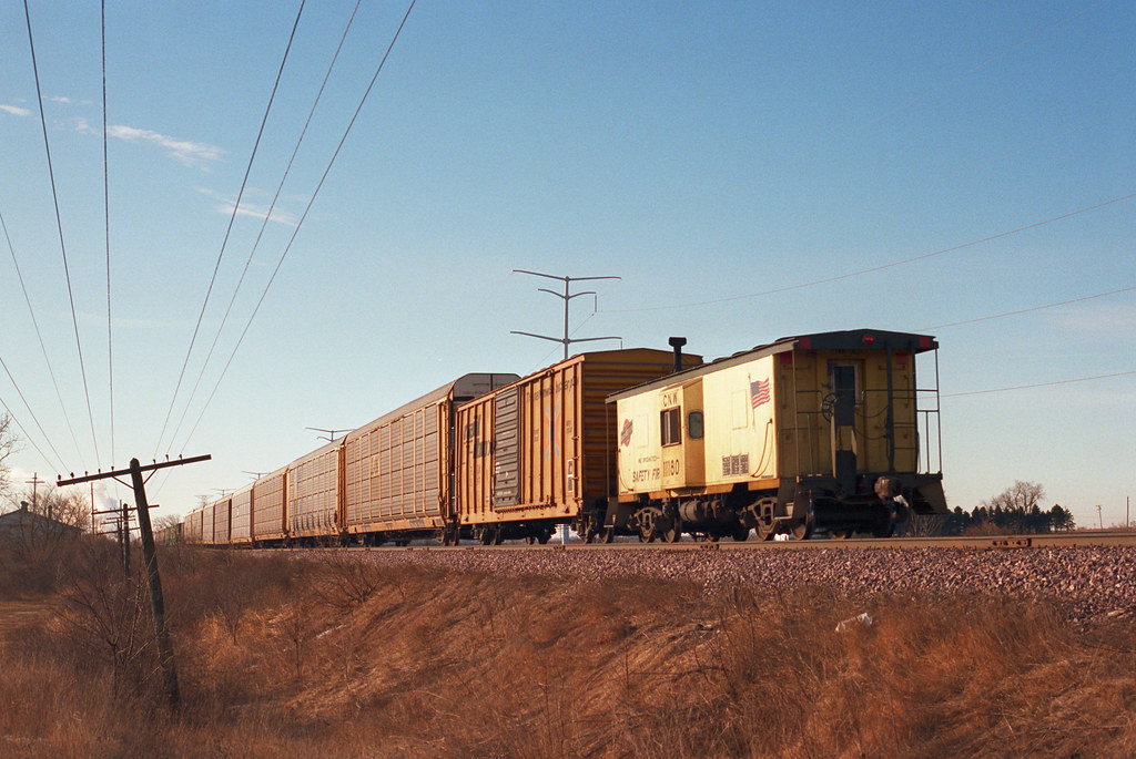 Chicago & North Western Kenosha County, WI A C&NW waycar… Flickr