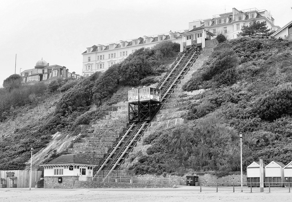 West Cliff Lift Bournemouth, 13th January 2024. RPM Flickr