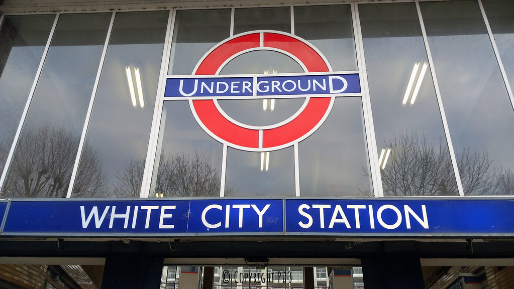 Tube Station White City Underground Station January 14th 2… Flickr