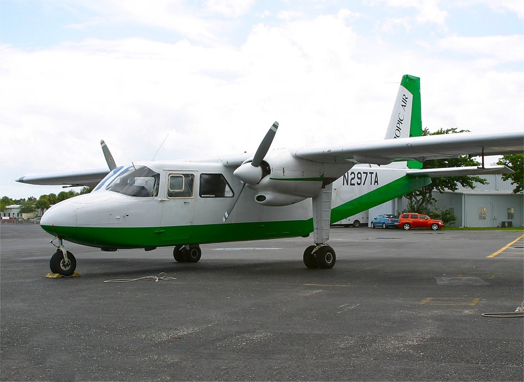 Tropic Air BrittenNorman BN2A Islander N297TA 25th Septem… Flickr