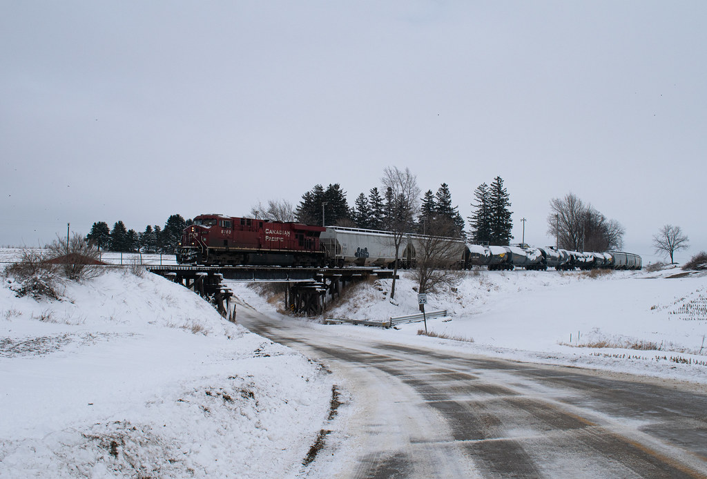 Bridge It Luana, Iowa hosts a small bridge over Main Stree… Flickr