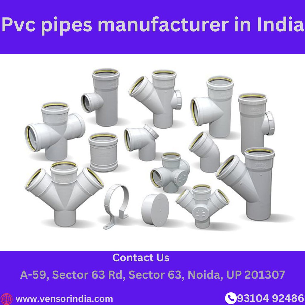 Best Pvc pipes manufacturer in India Discover topquality … Flickr