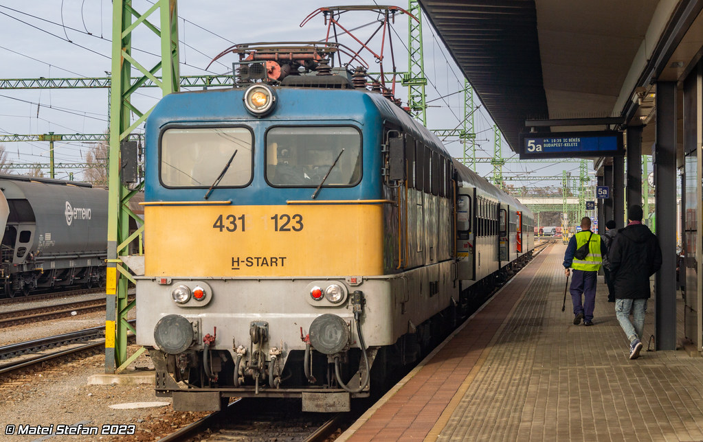 V43 431 123: MAV Start | With IC7403 "Békés" Budapest Keleti… | Flickr